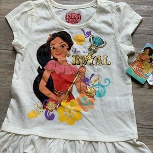 Elena of Avalor T-shirt. NWT. Size 4t